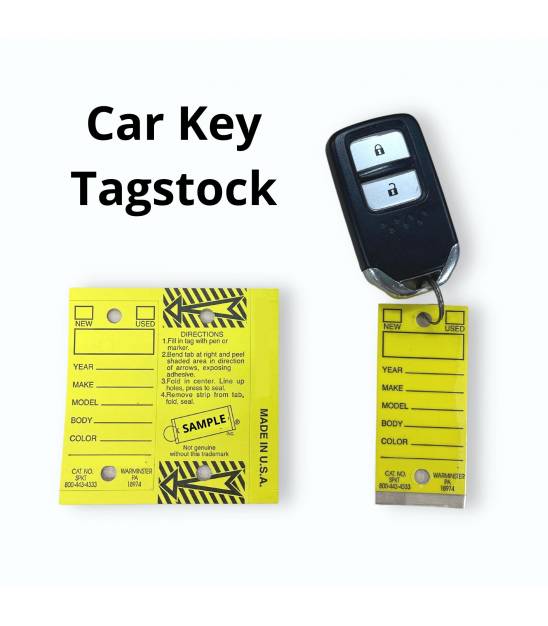 Car Key Composite Tagstock