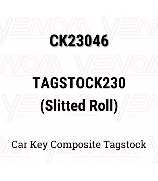 Car Key Composite Tagstock