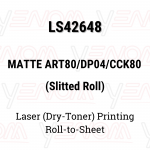 Laser (Dry Toner) / Roll-to-Sheet