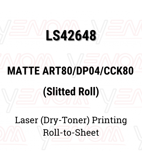 Laser (Dry Toner) / Roll-to-Sheet