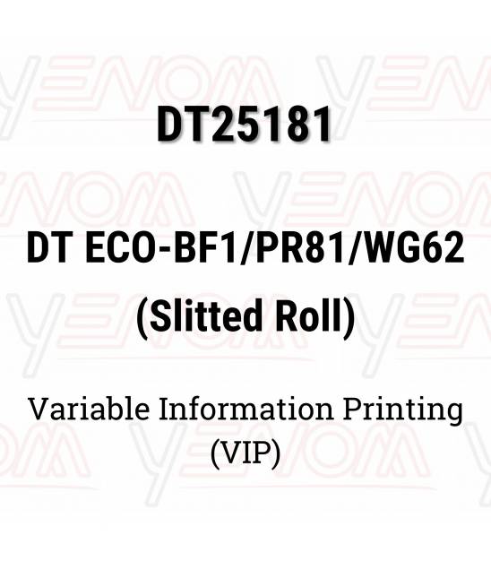 Variable Information Printing (VIP) Labels