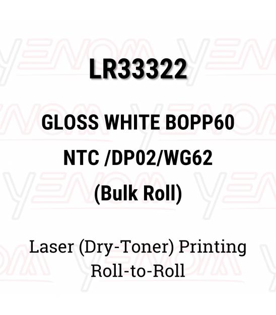 Laser (Dry Toner) / Roll-to-Roll