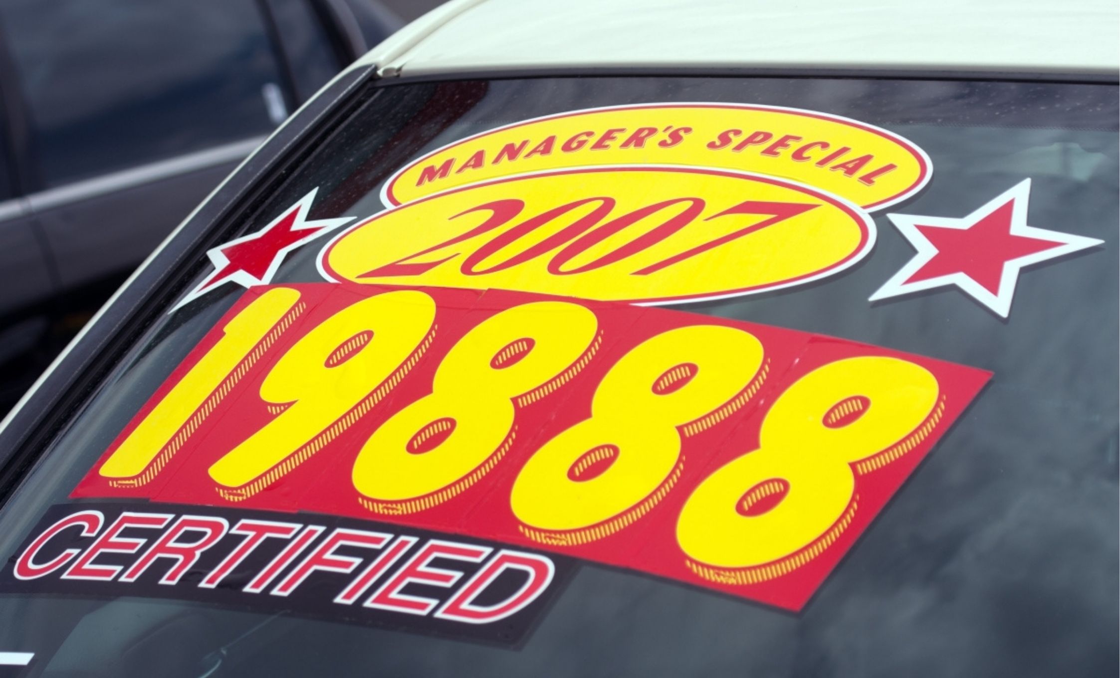 Car Window - Specialty Labels