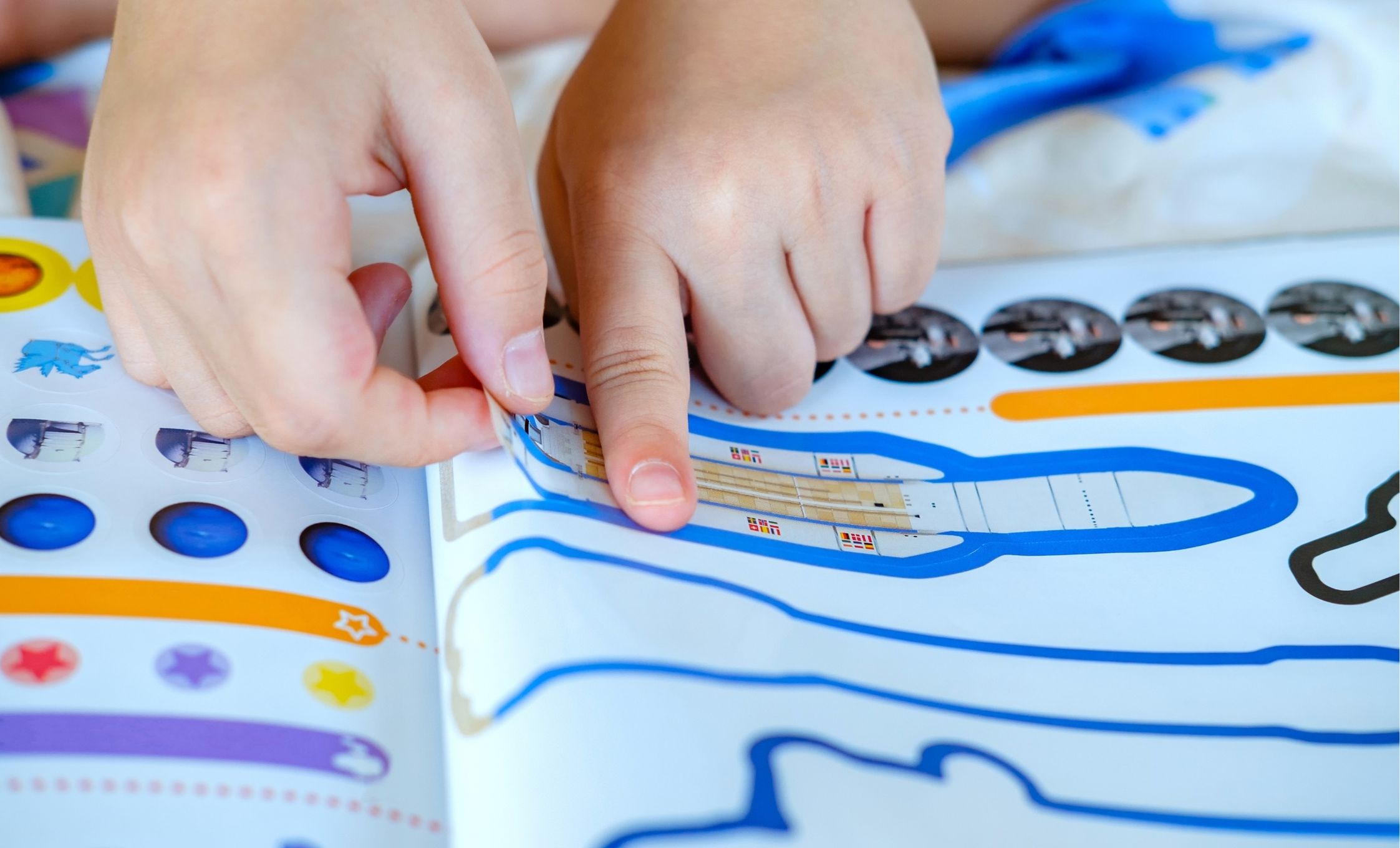 Children Sticker Book - Specialty Labels